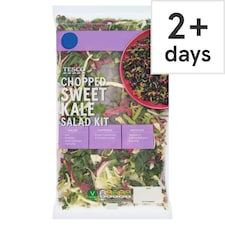 Tesco Chopped Sweet Kale Salad Kit 230g