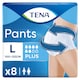 image 1 of Tena Incontinence Pants Plus Large 8 Pack