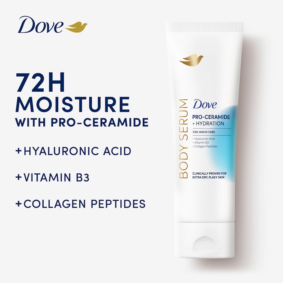 image 1 of Dove Pro Ceramide+ Hydration Body Serum 200ml