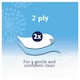 image 3 of Tesco Luxury Soft Toilet Tissue White 9 Roll