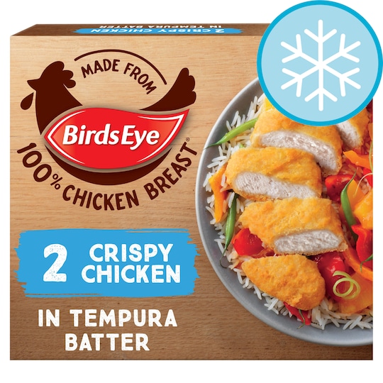 Birds Eye 2 Crispy Chicken 170G Tesco Groceries
