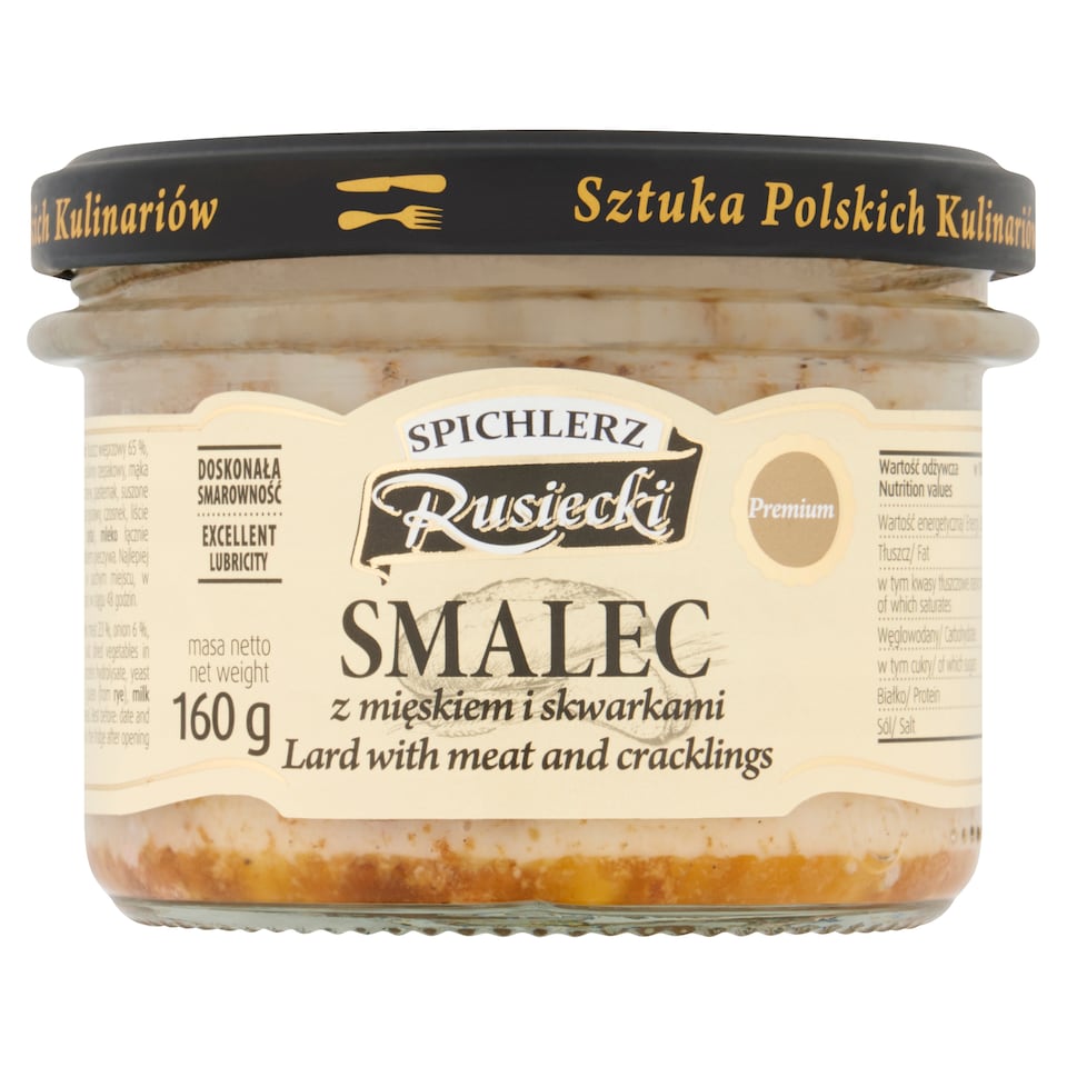 Spichlerz Smalec Z Mieskiem I Skwarkami 160G