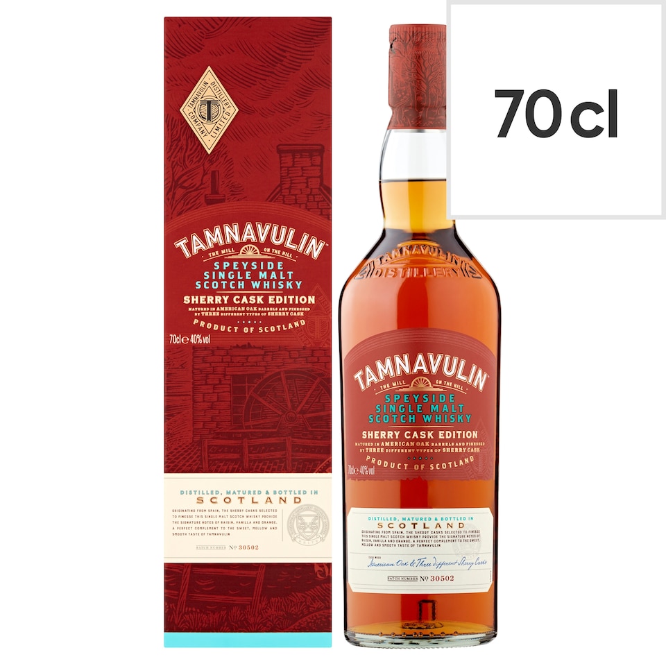 Tamnavulin Sherry Cask Single Malt Whisky 70cl