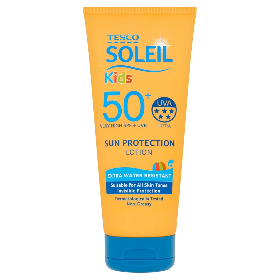 Tesco Soleil Kids Sun Protection Lotion SPF50+ 200ml.