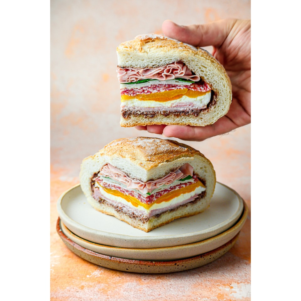 image 1 of Tesco Italian Salami Selection Platter 120G