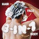 image 5 of Old Spice Bearglove Men’s Shower Gel & Shampoo 400ml Multi-Use 3-in-1 Hair-Face-Body Wash