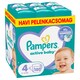 Pampers Active Baby Pelenka, Méret: 4, 180 db Pelenka, 9kg-14kg  1. kép