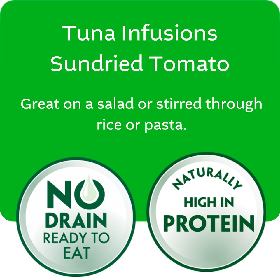 image 1 of John West Tuna Infusions Sun Dried Tomato 80G