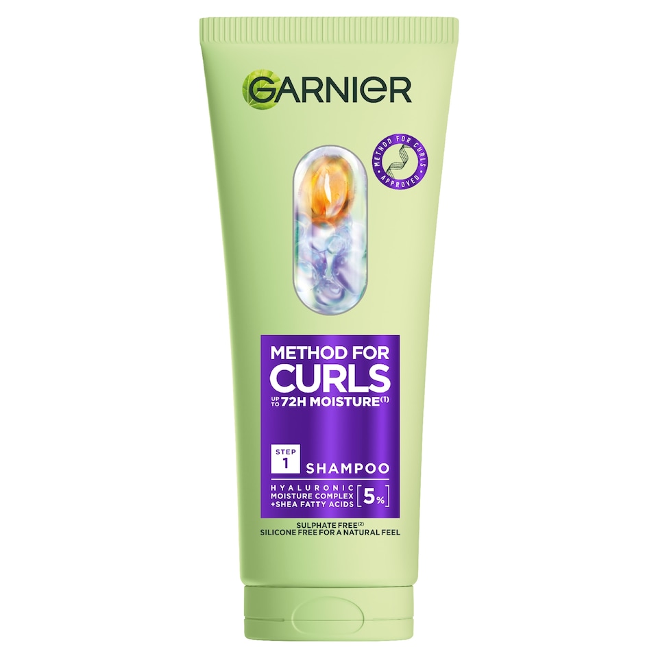 image 1 of Garnier Method For Curls Shampoo 200ml