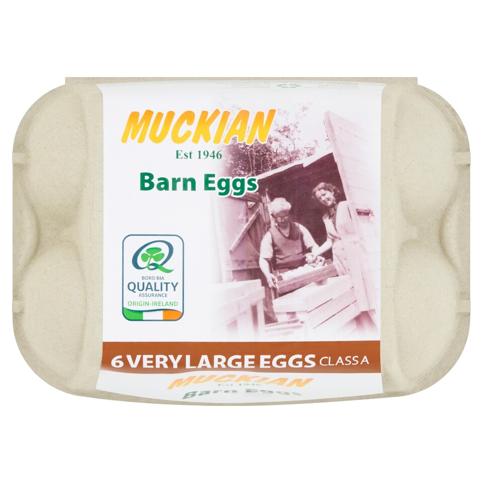 MUCKIAN BARN EGGS VERY LARGE 6 EGGS