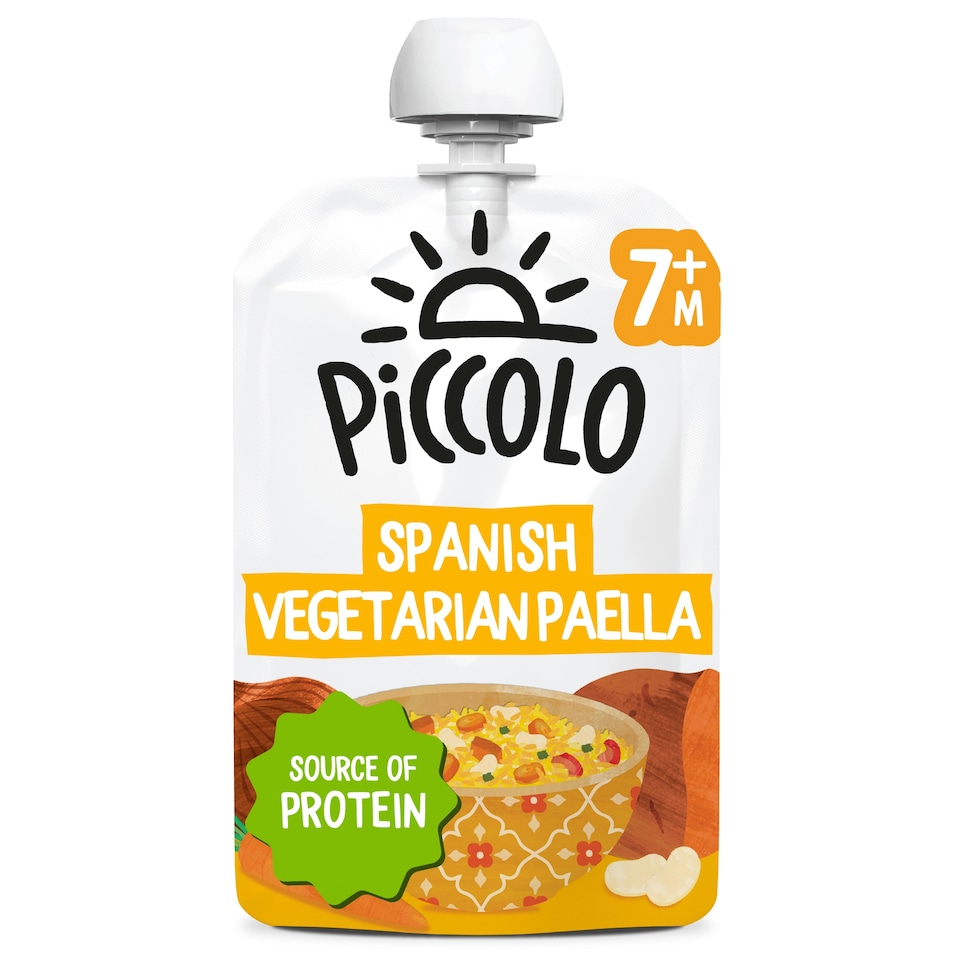Piccolo Baby Organic Spanish Vegetarian Paella 130g
