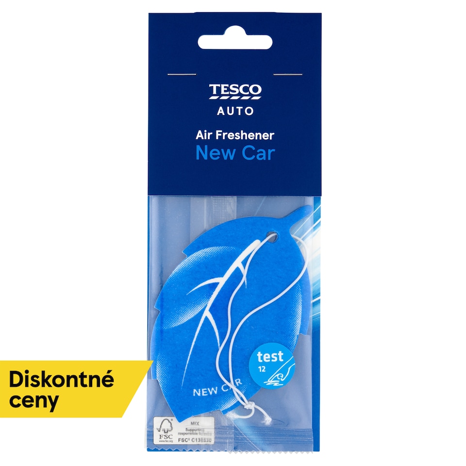 Tesco Auto Air Freshener New Car 1 pc