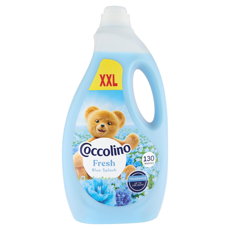 image 1 of Coccolino Fresh Blue Splash Concentrated Fabric Softener 130 Washes 2990 ml