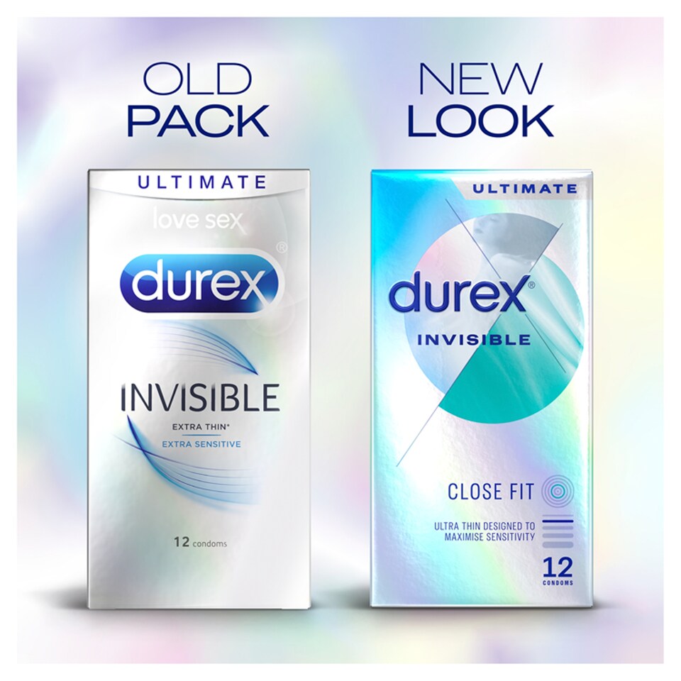 image 1 of Durex Invisible Extra Thin Sensitive 12 Pack