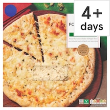 Tesco Stonebaked Four Cheese Feast Pizza 290g