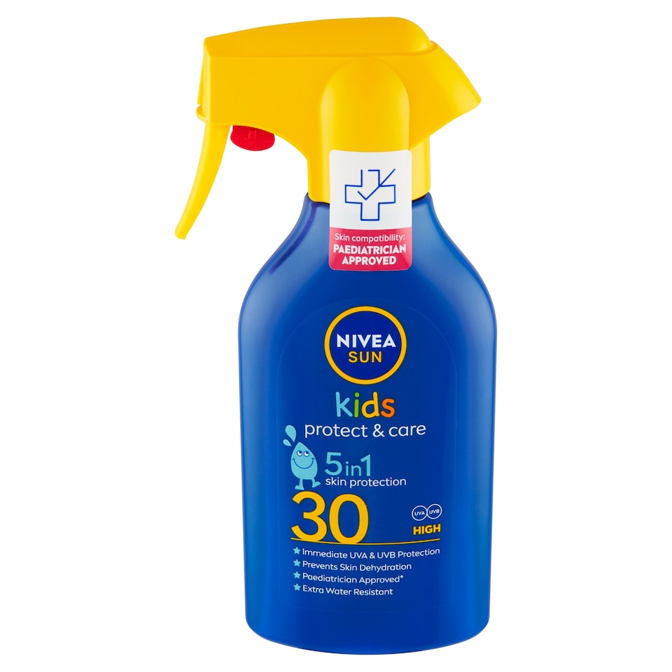 obrázok 1 z Nivea Sun Protect & Care detský sprej na opaľovanie OF 30 270 ml