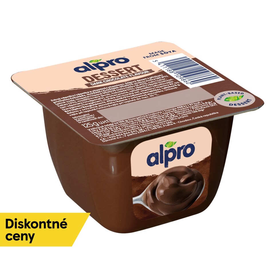 image 1 of ALPRO Dark Chocolate-Flavored Soy Dessert 125g