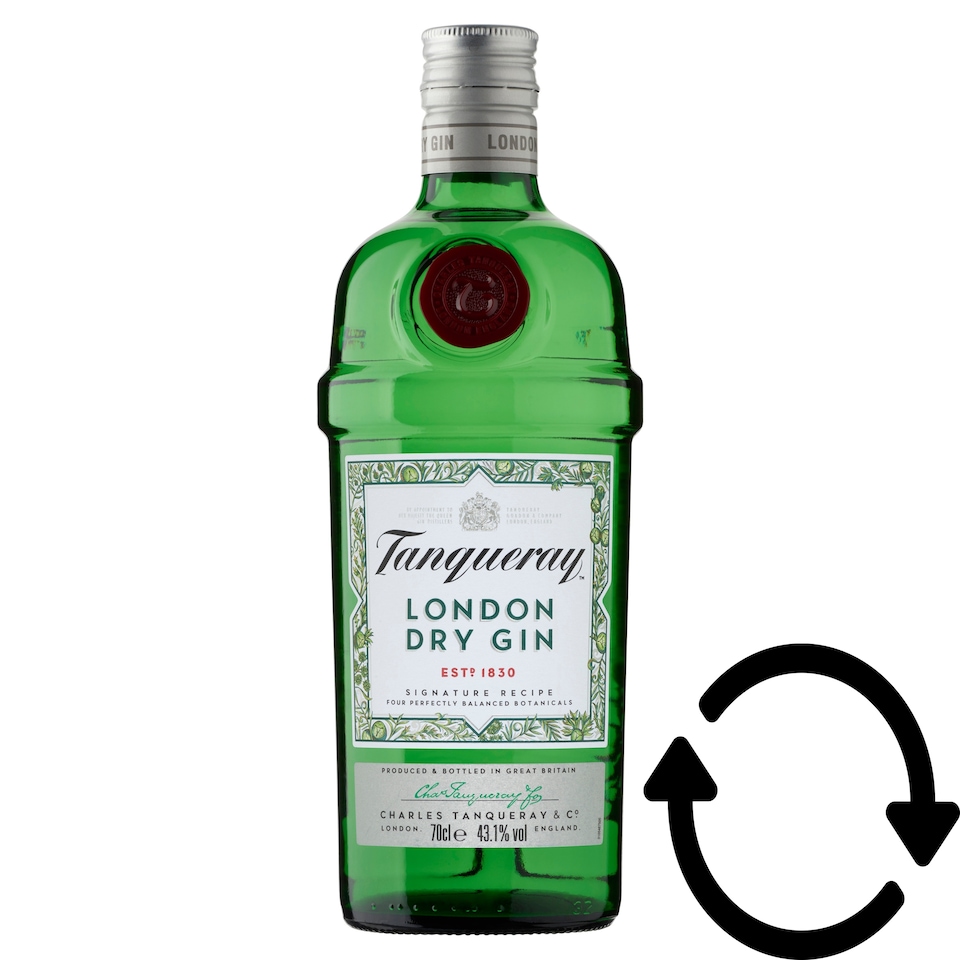 Tanqueray London Dry gin 43,1% 0,7 l 1. kép