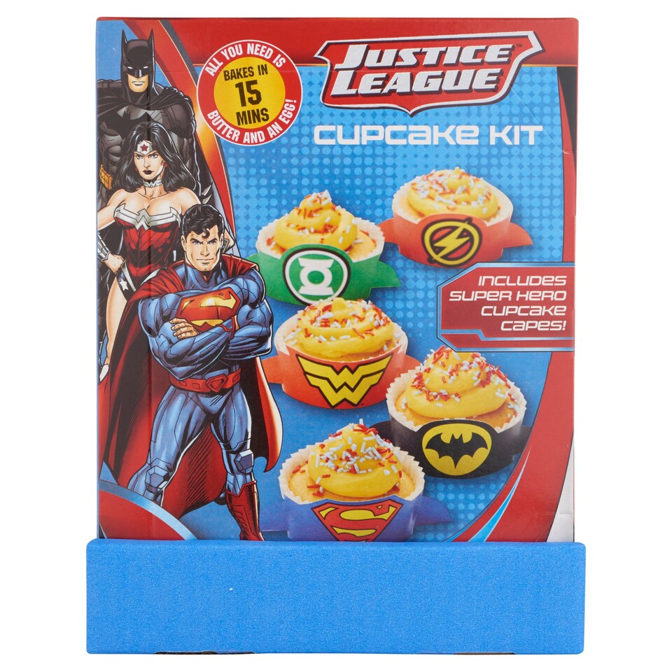 image 1 of Dc Justice League Cupcake Kit 190G
