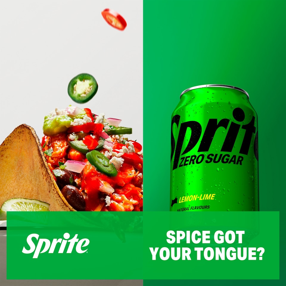 image 1 of Sprite Zero Sugar 8x330ml