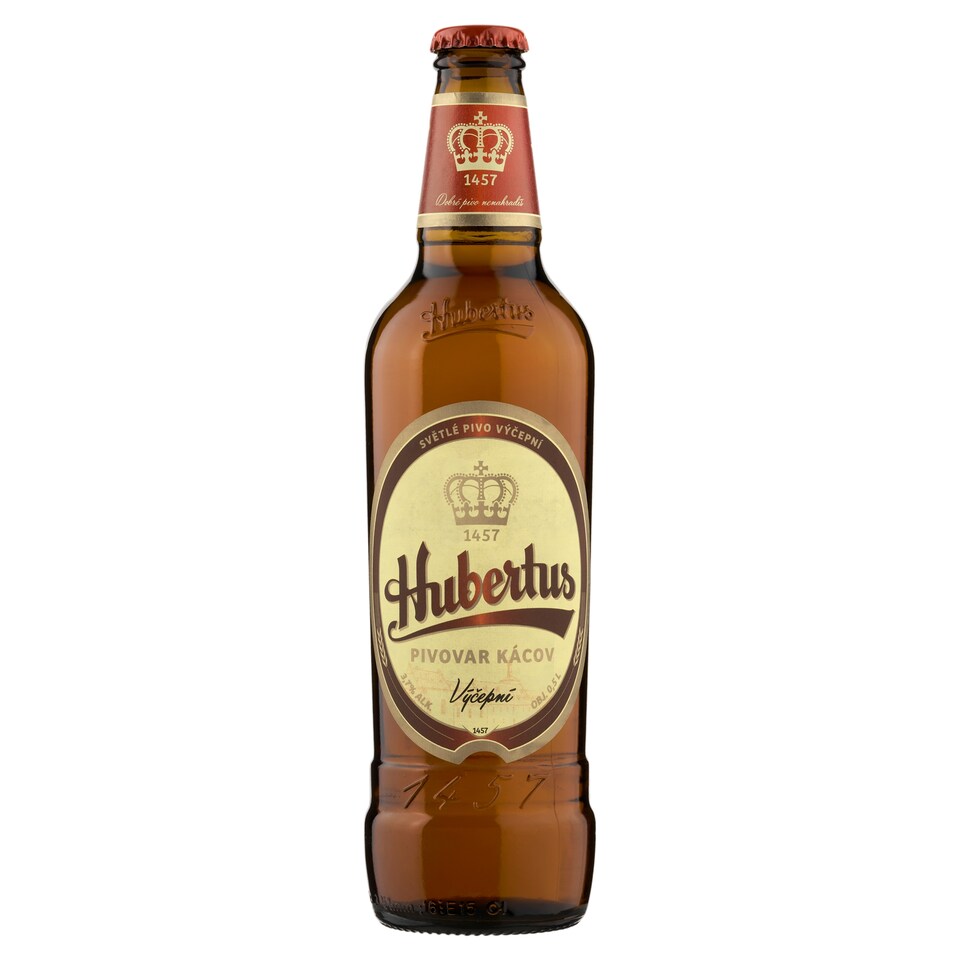 Hubertus Světlé pivo výčepní 0,5l