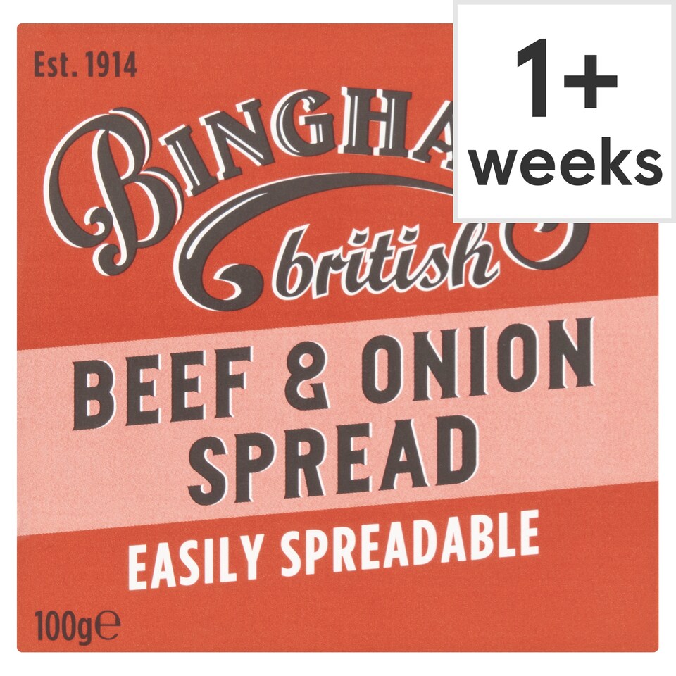 Binghams Beef & Onion Spread 100g