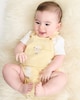 image 3 of F&F Baby 2-Piece Pure Cotton Knitted Duck Dungarees and Bodysuit Set in Yellow