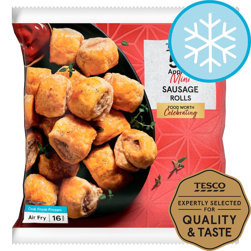 Tesco Sausage Rolls 50 Pack 750g
