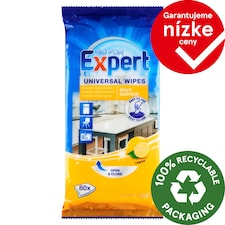 Go for Expert Lemon univerzálne vlhčené čistiace obrúsky 80 ks