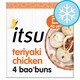 image 1 of Itsu Teriyaki Chicken 4 Bao Buns 180G