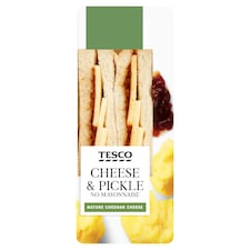 Tesco Cheese & Pickle Sandwich