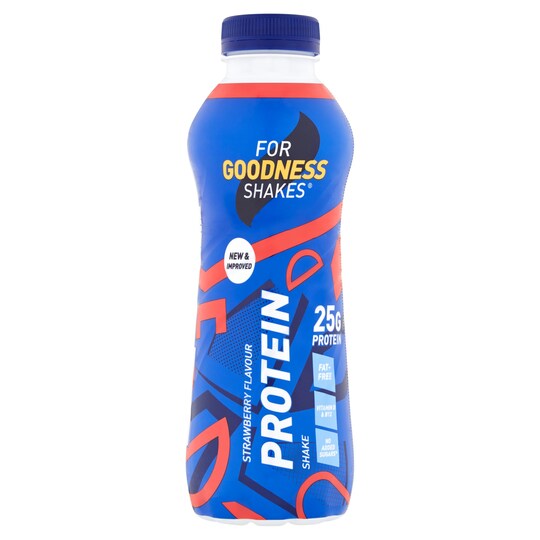 For Goodness Shakes Protein Strawberry 475Ml