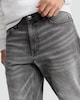 image 2 of F&F Cotton Rich Straight Leg Jeans in Grey