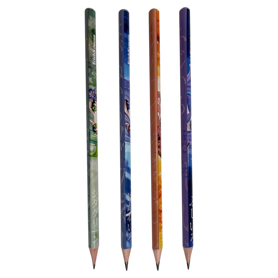 Erich Krause Manga Triangular Graphite Pencil  