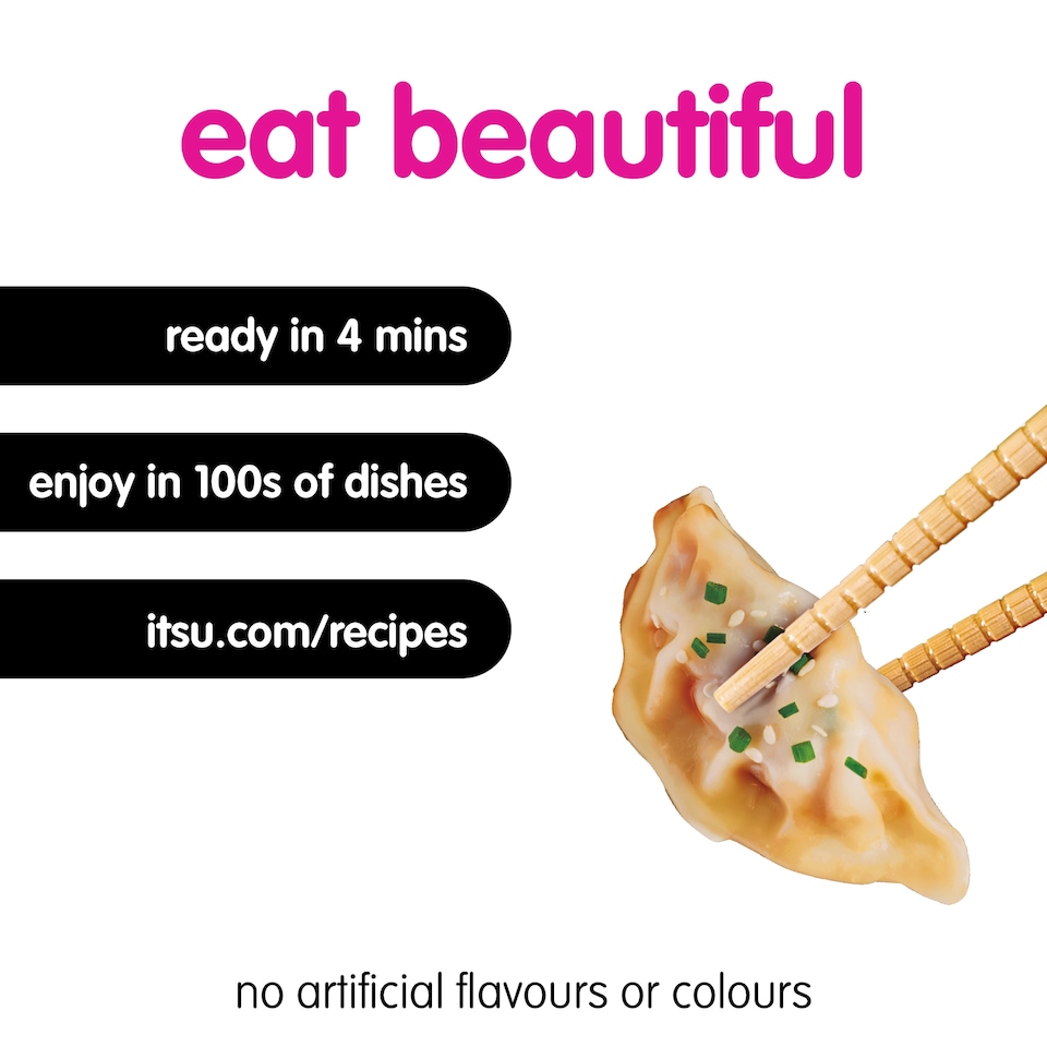 image 1 of itsu 12 Korean BBQ beef gyoza dinner dumplings 240g