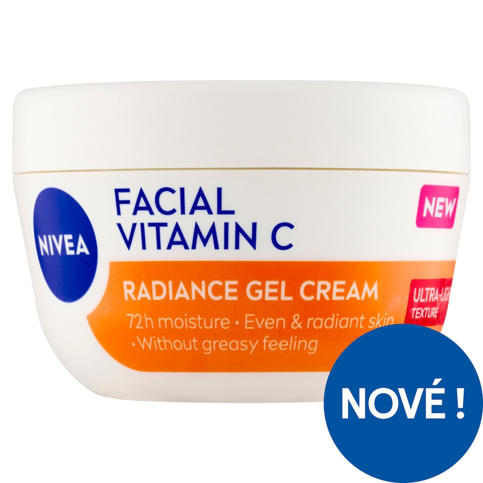 Obrázek 1 pro produkt Nivea Facial Vitamín C Rozjasňující gelový krém 100ml