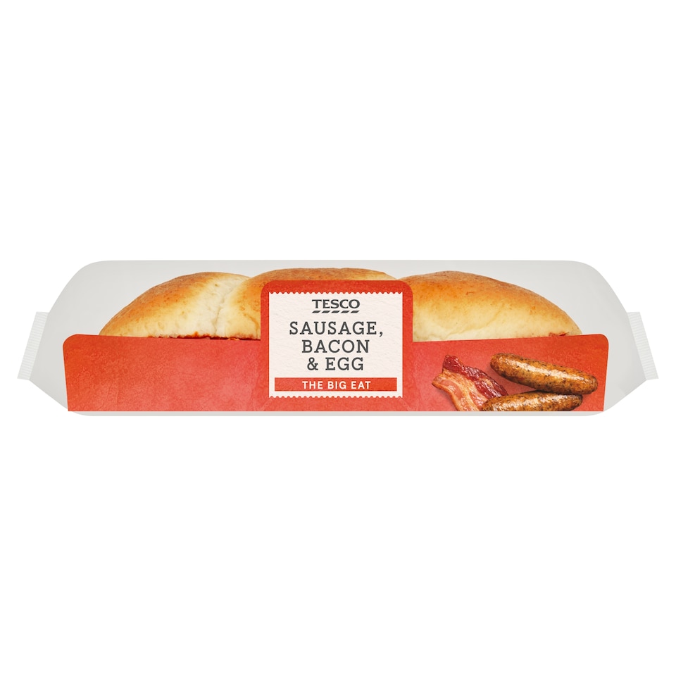 Tesco Sausage Bacon & Egg Sub