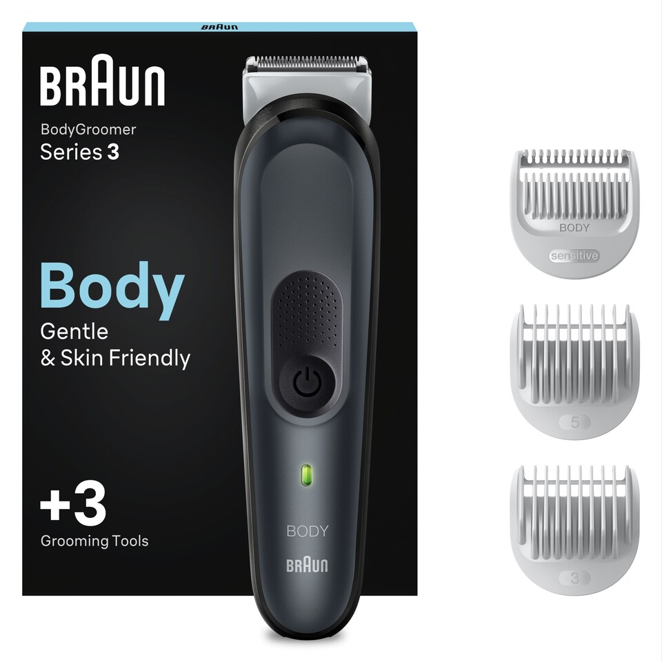 image 1 of Braun Body Groomer 3 Bg3350