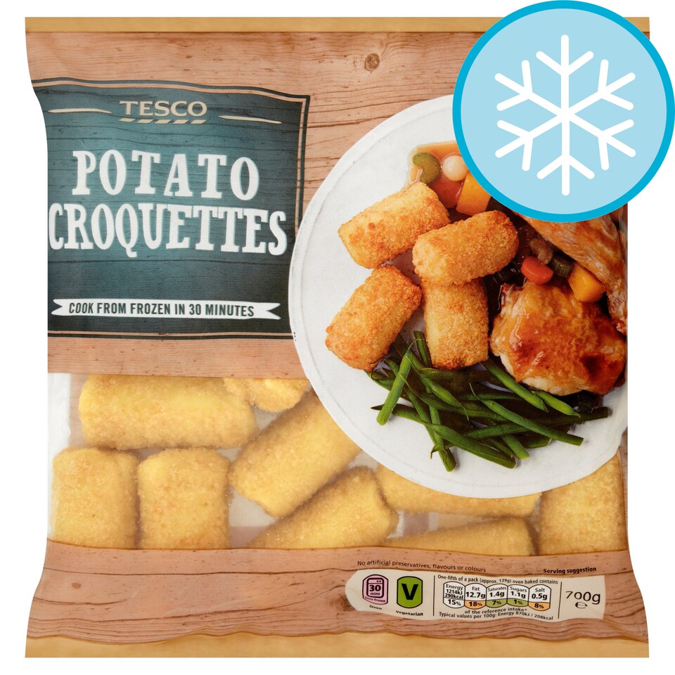 Tesco Potato Croquettes 700G