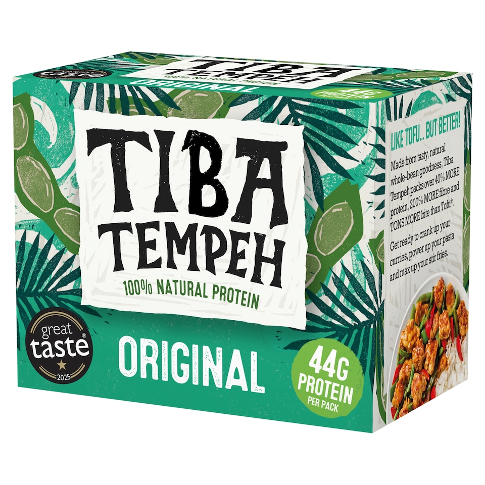 image 1 of Tiba Tempeh Organic Original 200g