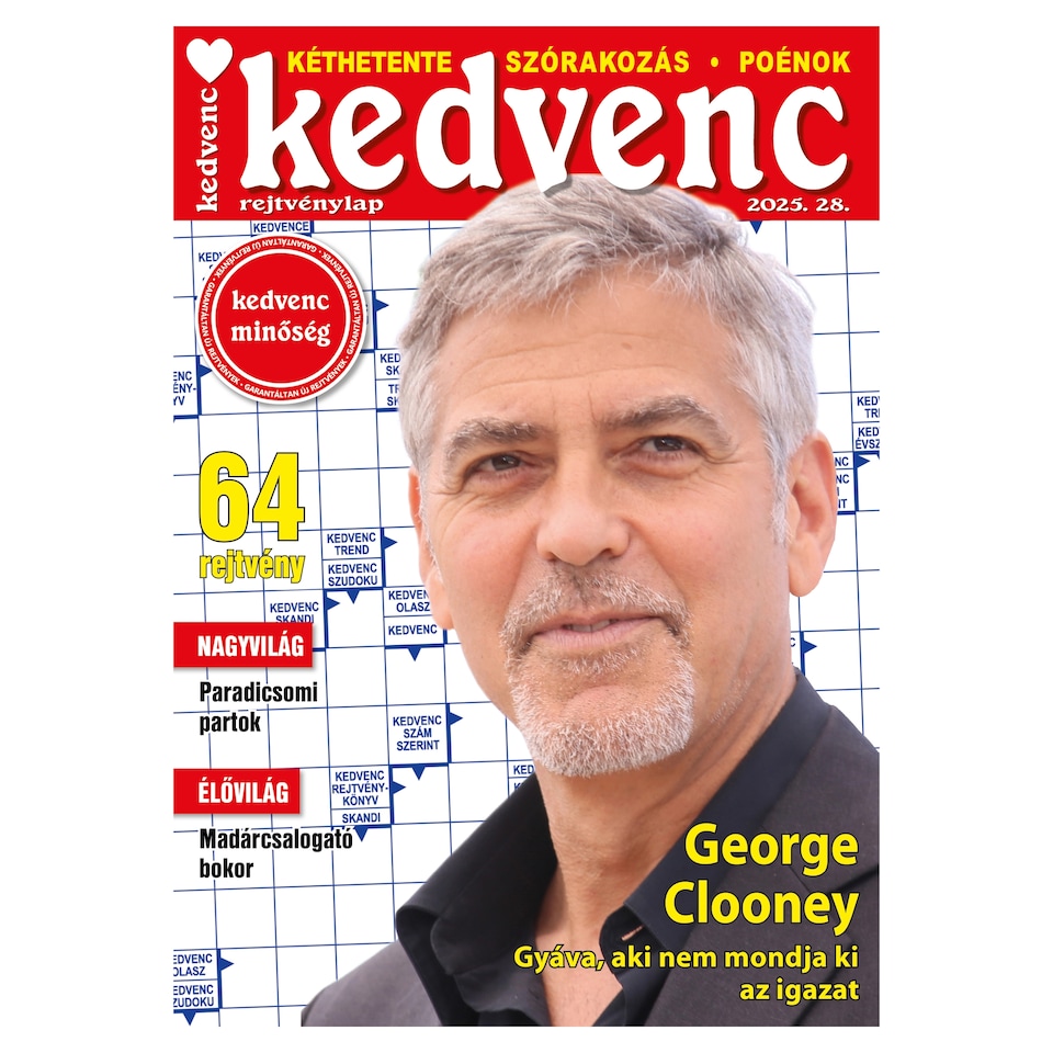 Kedvenc Rejtvénylap