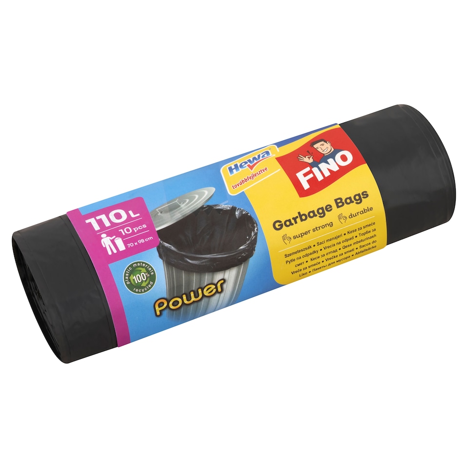 image 1 of Fino Power Garbage Bags 110 l 10 pcs