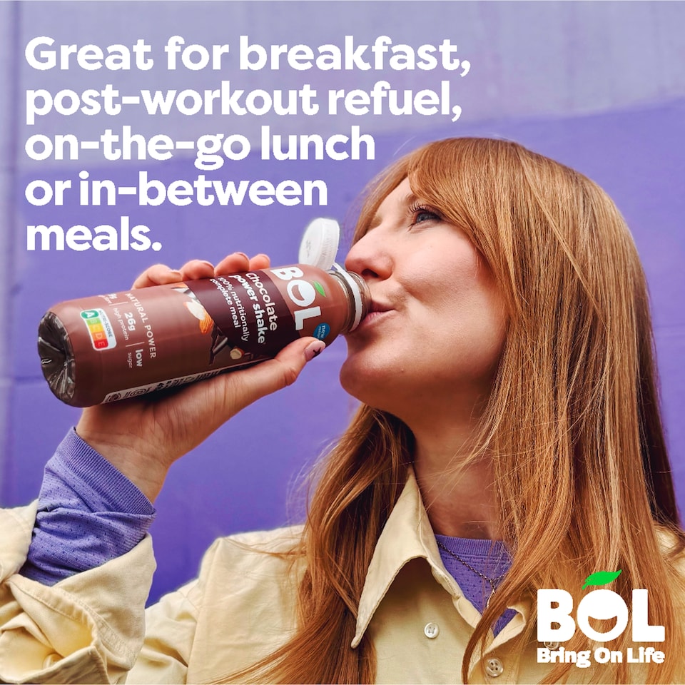 image 1 of BOL Chocolate Power Shake 410g
