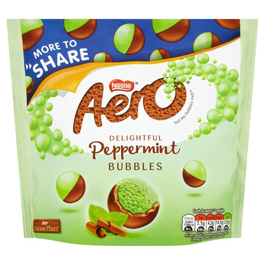 Aero Peppermint Big Bag Share 219G Tesco Groceries