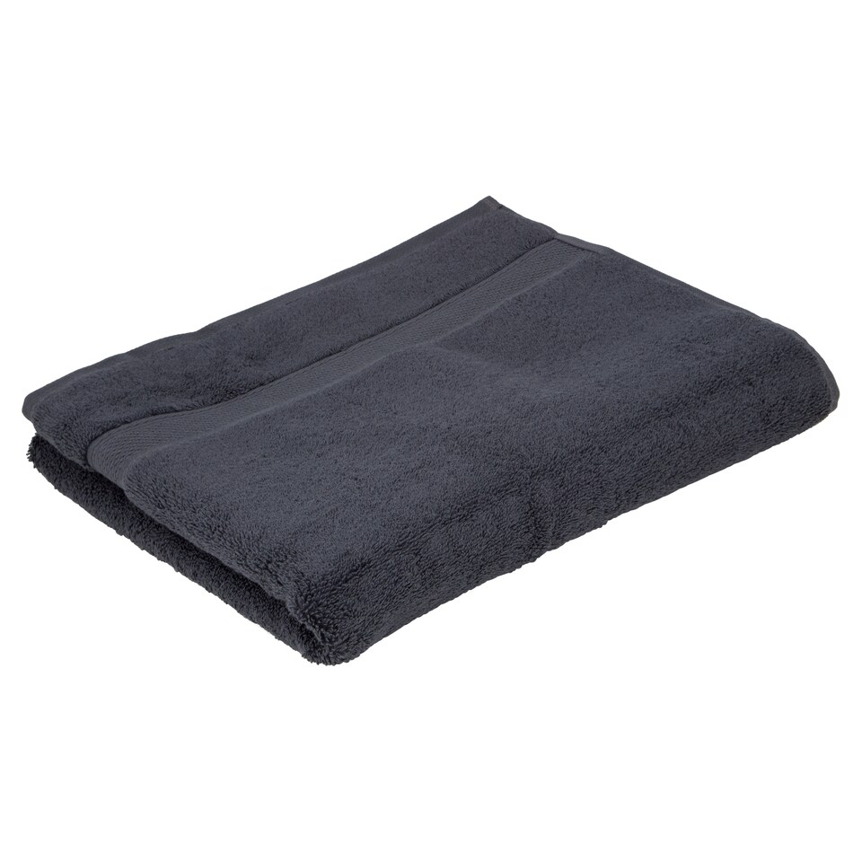 Fox & Ivy Egyptian Cotton Bath Towel Charcoal
