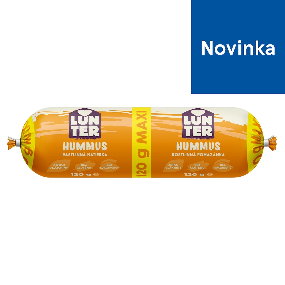 LUNTER Hummus nátierka MAXI 120 g