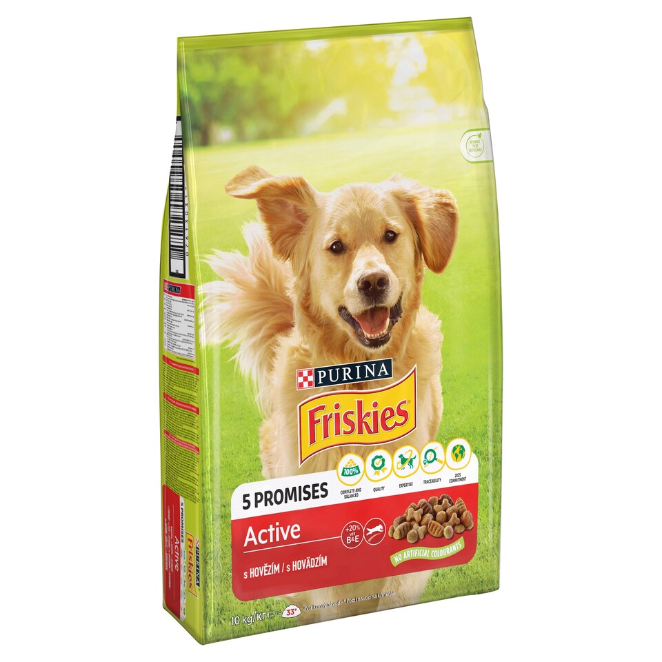 Friskies® Active s hovězím 10kg
