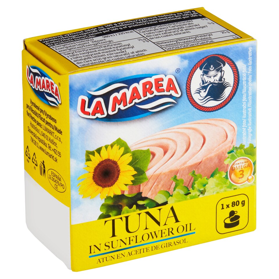 image 1 of La Marea Tuna in Sunflower Oil 80 g