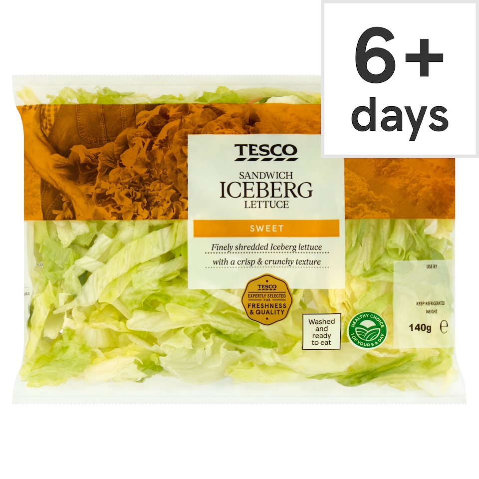Tesco Sandwich Iceberg Lettuce