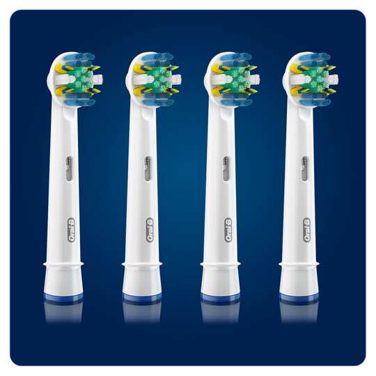 OralB Floss Action Electric Toothbrush Heads X4 Tesco Groceries